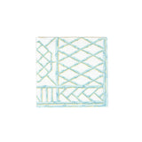 Bamboo Screen Luncheon Napkins | Robin's Egg
