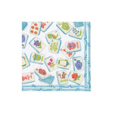 Mahjong Cocktail Napkins | Robin's Egg