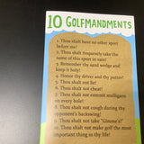 10 Golfmandments