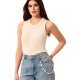 Racer Back Baby Rib Tank Top