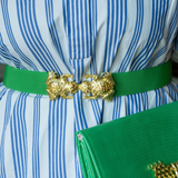 Green Interchangeable Stretch Belt Band – Flexible & Stylish