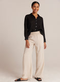 B3051-654-303 - SMOCKED WAIST WIDE LEG