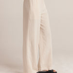 B3051-654-303 - SMOCKED WAIST WIDE LEG