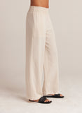 B3051-654-303 - SMOCKED WAIST WIDE LEG
