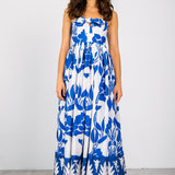 Tessa 2 Dress | Blue/White