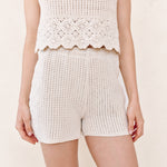 B3409-K96-304 - OPEN CROCHET SHORT