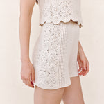 B3409-K96-304 - OPEN CROCHET SHORT