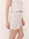 B3409-K96-304 - OPEN CROCHET SHORT