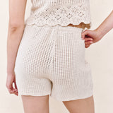 B3409-K96-304 - OPEN CROCHET SHORT