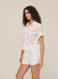B20016-L25-396 - SHORT SLEEVE CONTRAST BUTTON DOWN