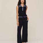 B30000-D36-302 - CROP WIDE LEG PANT