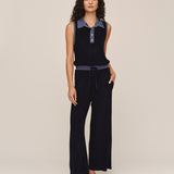 B30000-D36-302 - CROP WIDE LEG PANT