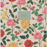 2025 Roses 12-Month Appointment Notebook