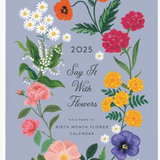 2025 Say it with Flowers Appointment Wall Calendar