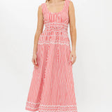 Harper Dress | Sconset Red