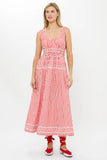 Harper Dress | Sconset Red