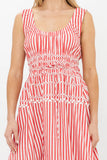 Harper Dress | Sconset Red
