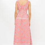 Harper Dress | Sconset Red