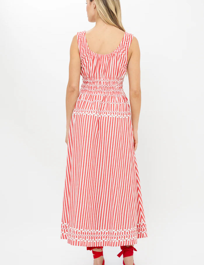 Harper Dress | Sconset Red