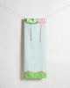 Riviera Giant Beach Towel | Blue/Green/Pink