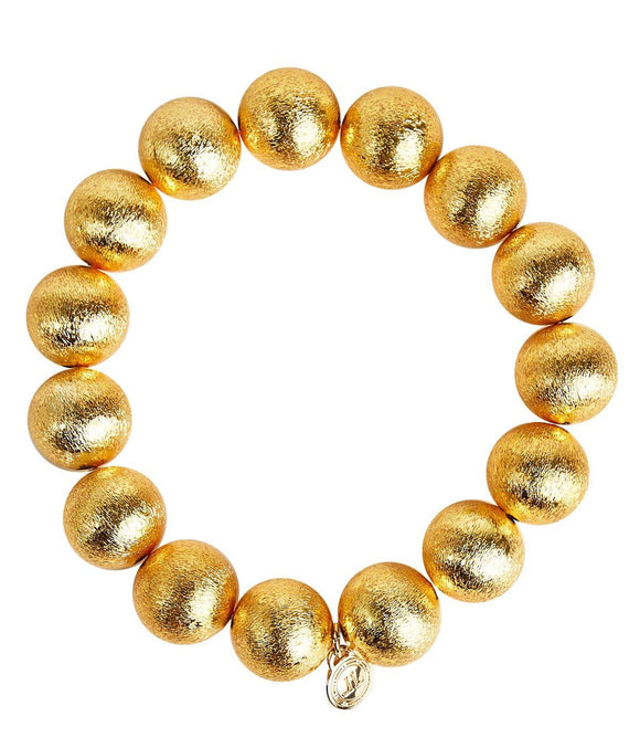 Georgia 14MM Gold Bracelet