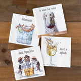 A Nose for Wine Cocktail Napkin | Pack of 20