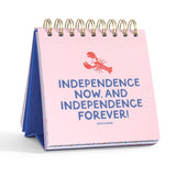 52 Weeks of America Quotes Flip Desk Calendar