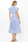 Belted Shirt Dress | Sconset Blue