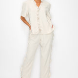 Jess Top with Ruffles