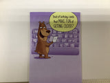 Bday Card: Animal Reading