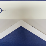 Engraved Compass Border Note Cards