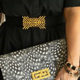 Black Interchangeable Stretch Belt Band – Flexible & Stylish