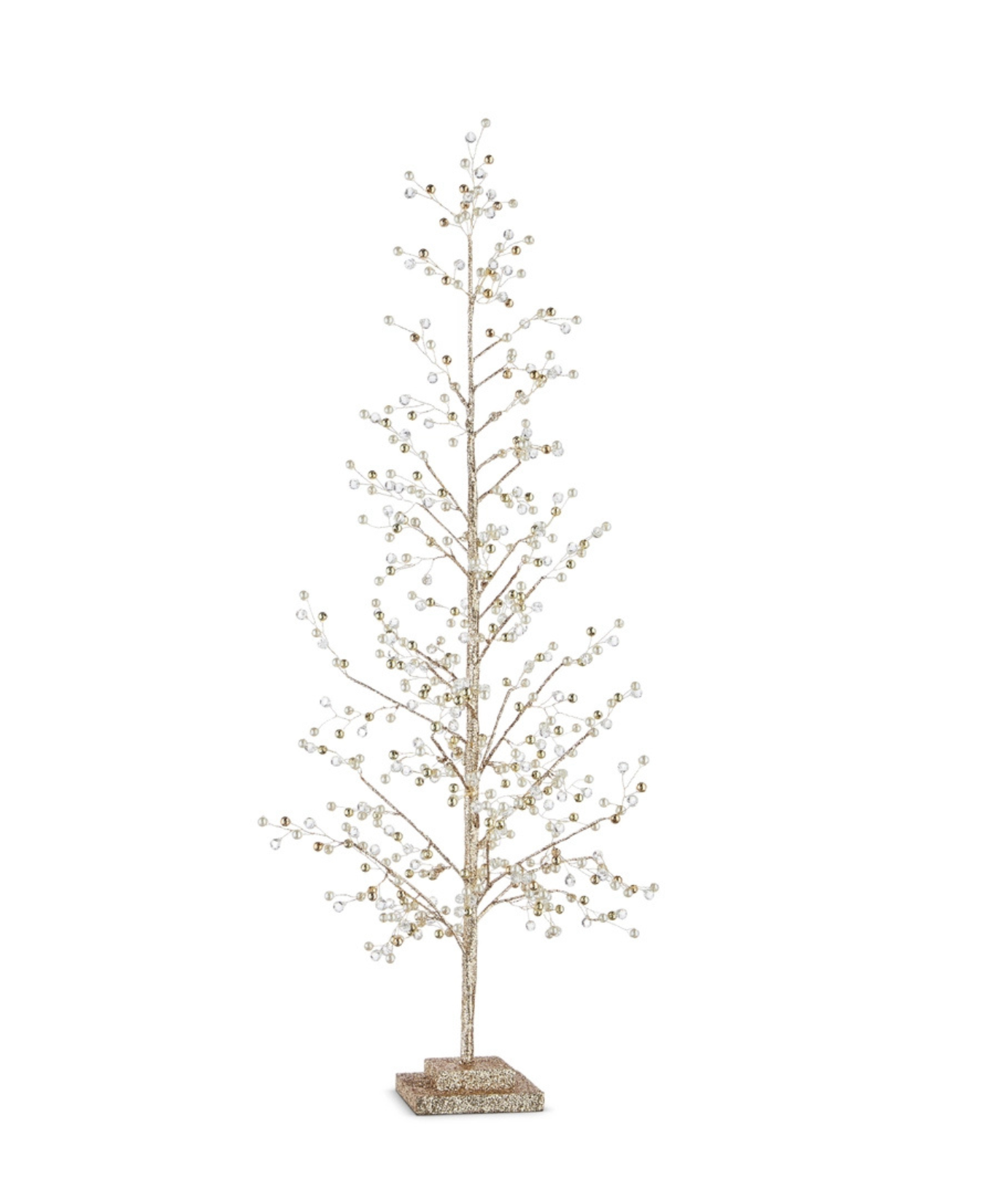 a tree with lights on it