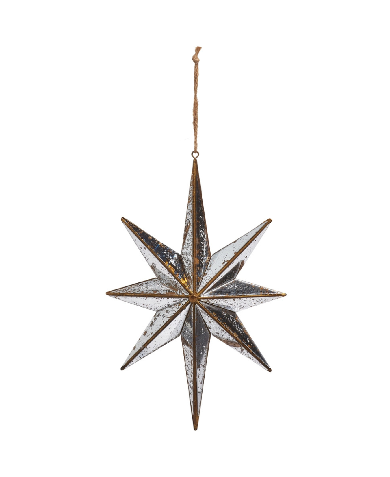 a star shaped ornament from a string