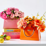 Pink Purse Vase