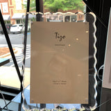 5x7 Lucite Frame- Clear -Weave