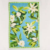 Magnolia - Indigo Tea Towel