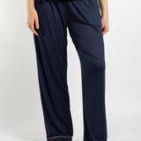 Elizabeth Sleep Pants | Navy/Pink