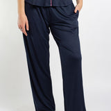 Elizabeth Sleep Pants | Navy/Pink