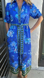 Remi Dress Sapphire Floral