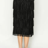 Jayleen Fringe Skirt