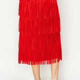 Jayleen Fringe Skirt