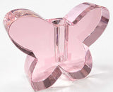 Crystal Glass Butterfly Vase