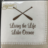 Living the Life at Lake Oconee Cocktail Napkin | 24 ct