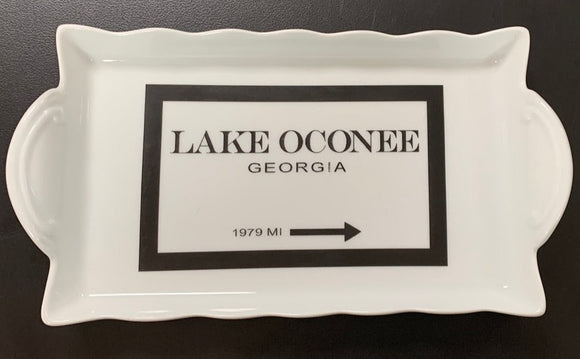 Lake Oconee Letter Tray