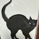 Black Cat Halloween Card