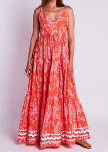 Maisie Dress Cordelia Coral