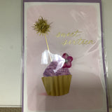 Birthday Card Sweet 16 Sparkler