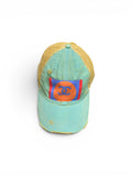 Distressed Designer Scarf Baseball Hat