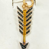 Arrow Black Charm